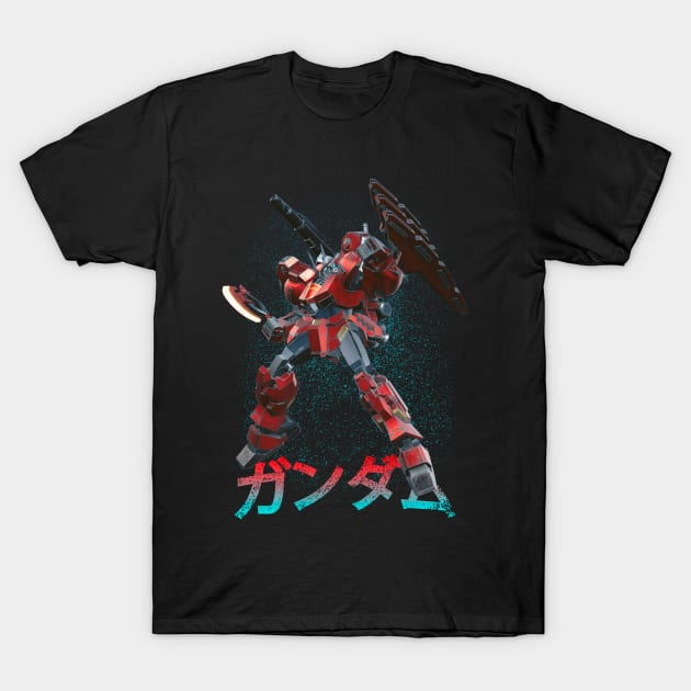 Red Exia T-Shirt by gblackid